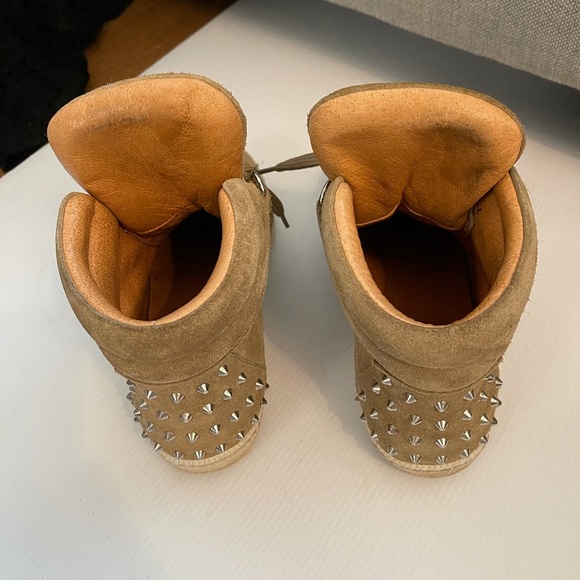 Sandro Light Brown Albatorock High Top Sneakers - Picture 5 of 10